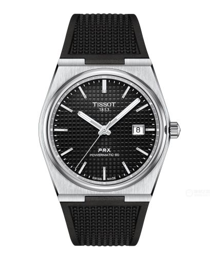 Tissot PRX Powermatic 80 Stainless Steel / Black / Rubber